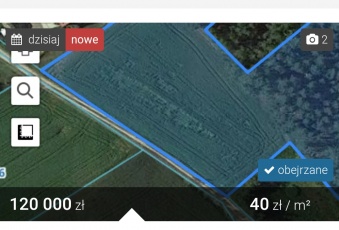 Działka na sprzedaż Golub-Dobrzyń  484216