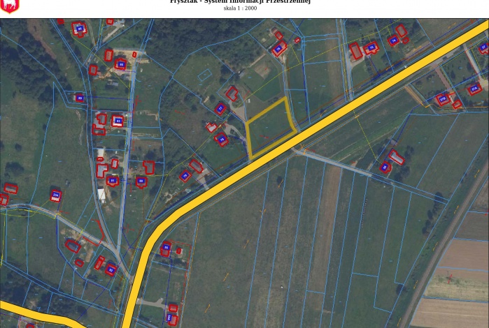 Działka na sprzedaż w Frysztak Pułanki  o powierzchni 2000 mkw