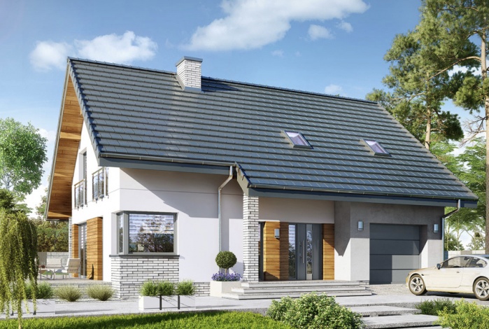 Dom na sprzedaż w Kocmyrzów-Luborzyca  Spacerowa o powierzchni 143 mkw
