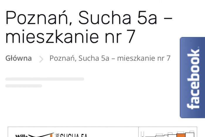 Mieszkanie na sprzedaż w Poznań Nowe Miasto Sucha 5a o powierzchni 49 mkw