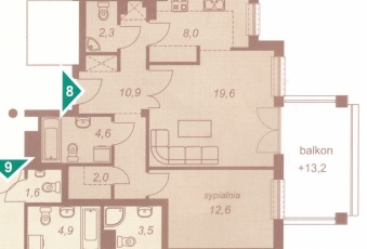 Mieszkanie na sprzedaż Konstancin-Jeziorna  823032