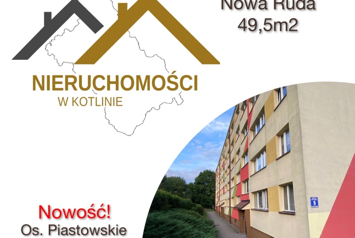 Mieszkanie na sprzedaż w Nowa Ruda Nowa Ruda Piastowskie o powierzchni 50 mkw