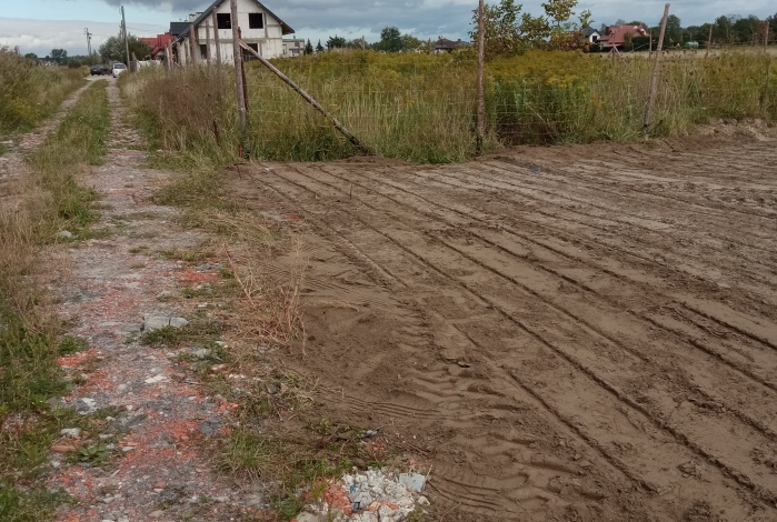 Działka na sprzedaż w Radzymin   o powierzchni 603 mkw