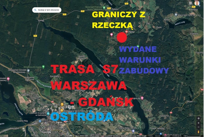 Działka na sprzedaż w Łukta Plichta  o powierzchni 10000 mkw