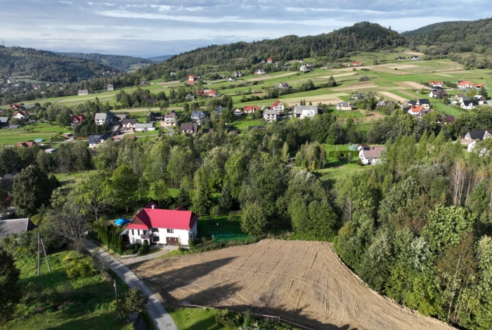 Działka na sprzedaż w Jordanów  Łętownia 87 o powierzchni 4035 mkw