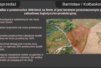 Działka Sprzedam zachodniopomorskie Kołbaskowo Barnisław-1