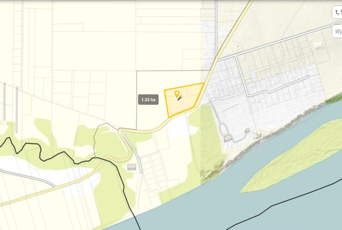 Działka na sprzedaż w Zakroczym  Smoszewo 1A o powierzchni 13350 mkw