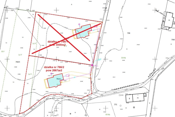 Działka na sprzedaż w Czernichów Przeginia Narodowa  o powierzchni 2700 mkw