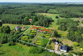 Działka na sprzedaż, Prabuty pomorskie - oferta 827210 Działka na sprzedaż Prabuty 827210