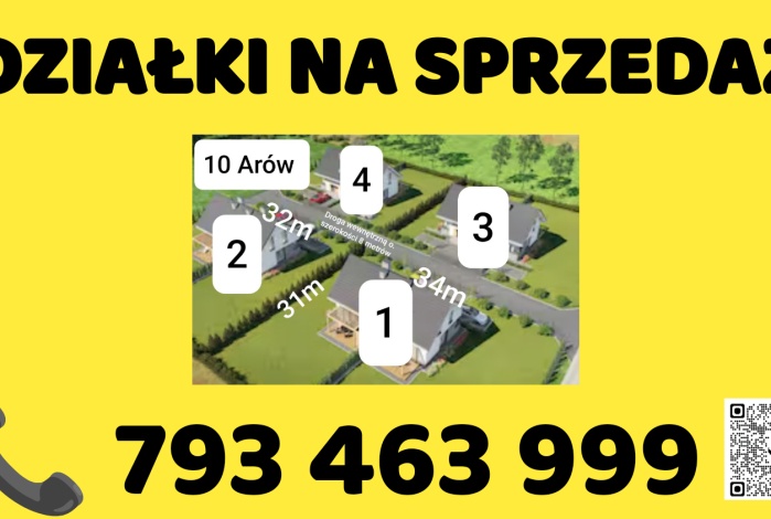Działka na sprzedaż w Busko-Zdrój  Kawczyce  o powierzchni 992 mkw