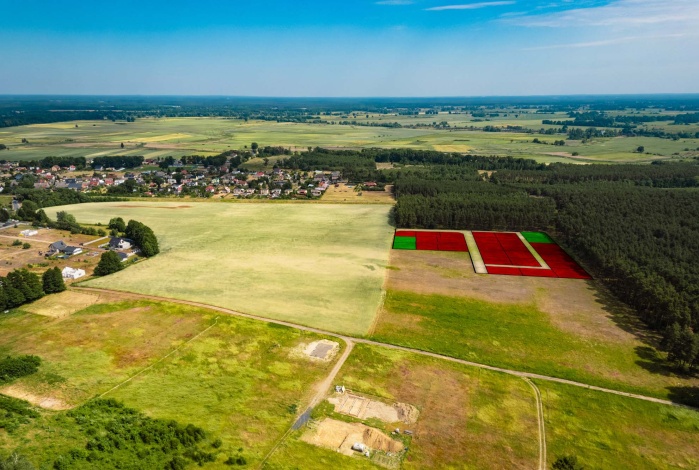 Działka na sprzedaż w Zielona Góra   o powierzchni 500 mkw