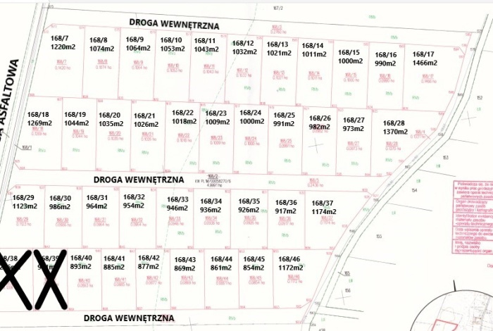 Działka na sprzedaż w Wiśniewo Wiśniewo  o powierzchni 854 mkw