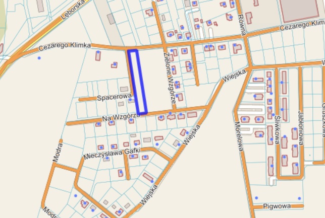 Działka na sprzedaż w Wejherowo Wejherowo Cezarego Klimka o powierzchni 3175 mkw