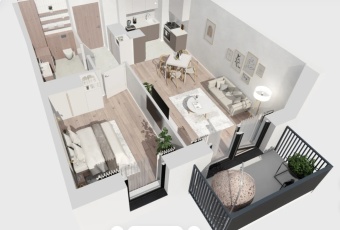 Mieszkanie na sprzedaż Łódź  832638