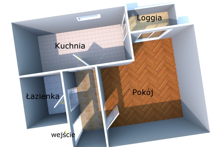 Mieszkanie na sprzedaż w Kraków Nowa Huta 2 Pułku Lotniczego o powierzchni 35 mkw