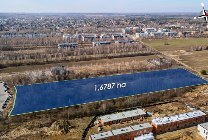 Działka na sprzedaż w Częstochowa Parkitka  o powierzchni 16787 mkw