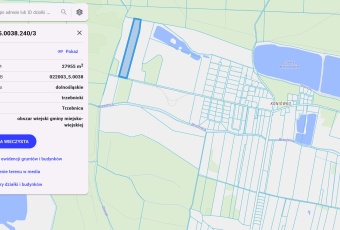 Działka Sprzedam dolnośląskie Trzebnica -3