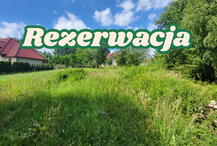 Działka na sprzedaż w Mogilany Gaj ul. Pogórze o powierzchni 807 mkw