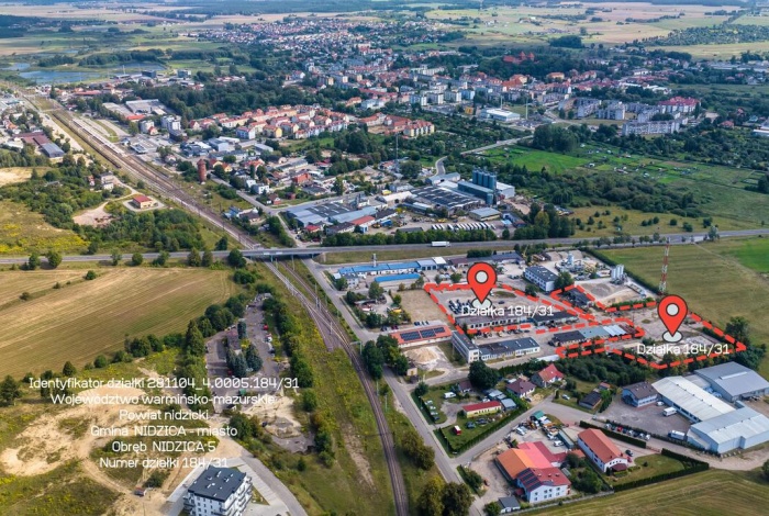 Komercja na sprzedaż w Nidzica  KOLEJOWA 29A o powierzchni 970 mkw