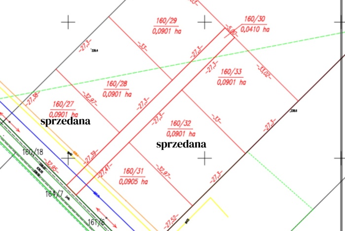 Działka na sprzedaż w Jabłonna  czereśniowa o powierzchni 900 mkw