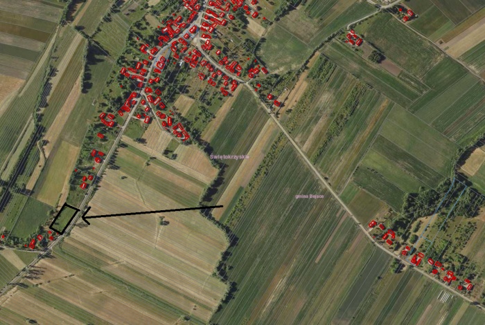 Działka na sprzedaż w Bejsce Bejsce Bejsce o powierzchni 1000 mkw