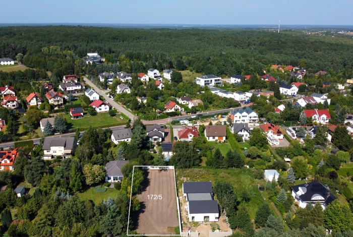 Działka na sprzedaż w Suchy Las Suchy Las Miodowa o powierzchni 1163 mkw