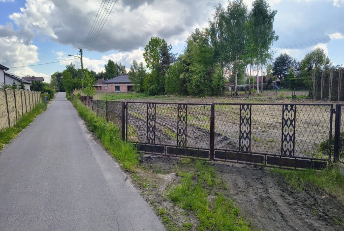 Działka na sprzedaż w Poczesna Korwinów Modra o powierzchni 1184 mkw