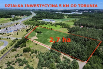 Działka Sprzedam kujawsko-pomorskie Lubicz -1