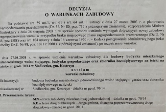 Działka Sprzedam wielkopolskie Kostrzyn -2