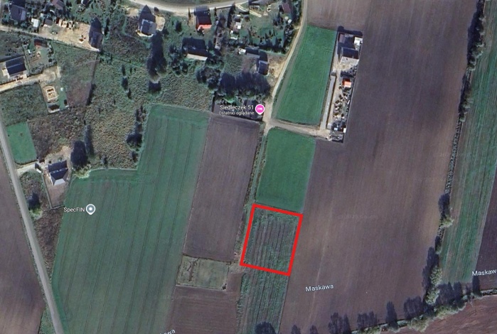 Działka na sprzedaż w Kostrzyn  Siedleczek o powierzchni 3021 mkw