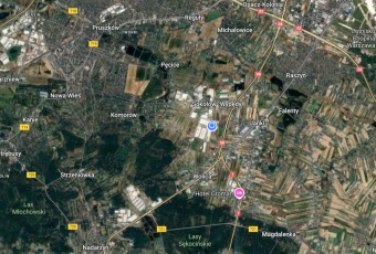 Działka Wynajmę mazowieckie Michałowice Sokołów-1
