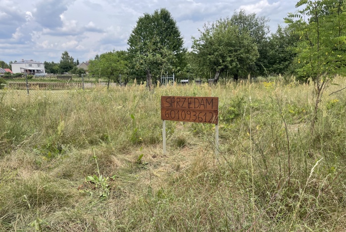 Działka na sprzedaż w Jastrząb Jastrząb Konopnickiej o powierzchni 1064 mkw