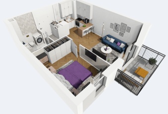 Mieszkanie na sprzedaż Kraków  834071