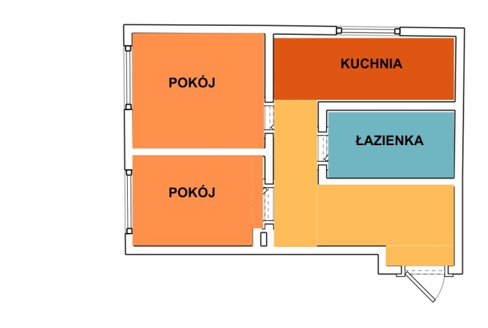 Mieszkanie na sprzedaż w Nowy Sącz  hugo kołłątaja o powierzchni 38 mkw