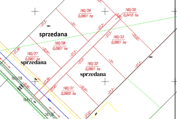 Działka na sprzedaż w Jabłonna  czereśniowa o powierzchni 900 mkw