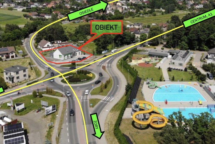 Komercja na wynajem w Knurów Knurów Niepodległości o powierzchni 120 mkw