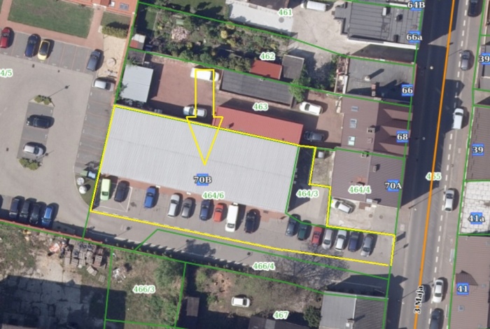 Komercja na wynajem w Konin  3 maja 70  o powierzchni 434 mkw