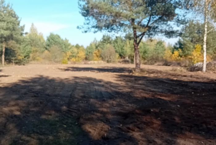 Działka na sprzedaż w Żabia Wola Słubica Dobra Graniczna o powierzchni 1530 mkw