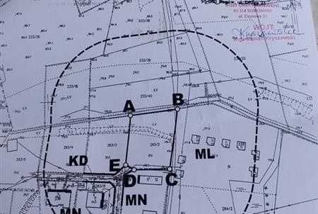 Działka na sprzedaż w Somonino Rąty Makowa o powierzchni 1030 mkw