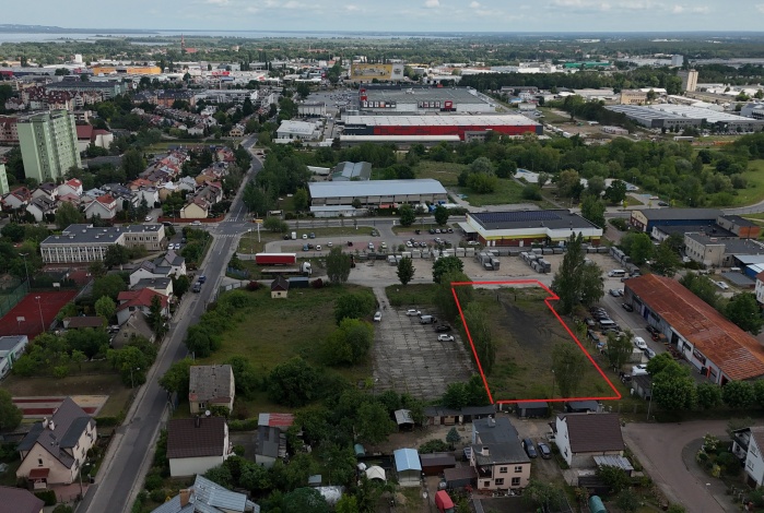 Działka na wynajem w Szczecin  Botaniczna o powierzchni 2160 mkw