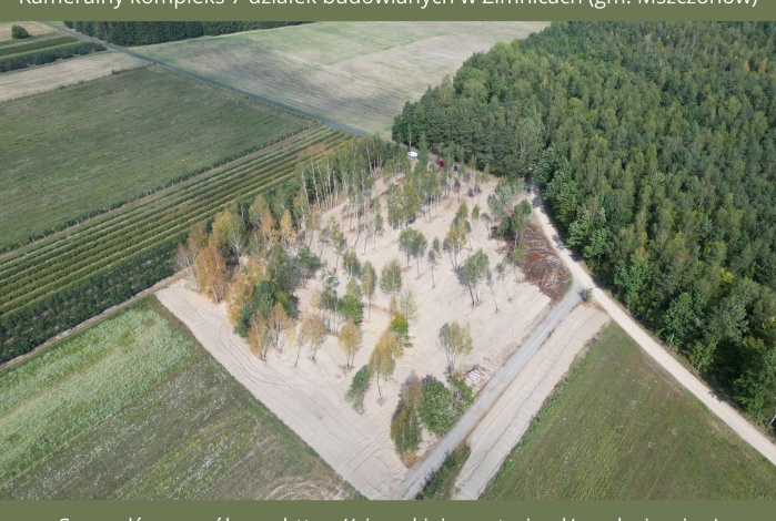 Działka na sprzedaż w Mszczonów Zimnice  o powierzchni 1073 mkw