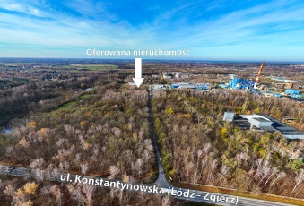 Działka sprzedaż Zgierz Zgierz UL. ENERGETYKÓW 12184 mkw Działka Sprzedam łódzkie Zgierz Zgierz-1