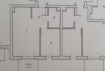 Mieszkanie sprzedaż Wrocław Krzyki 42 mkw Mieszkanie Sprzedam dolnośląskie Wrocław Krzyki-3