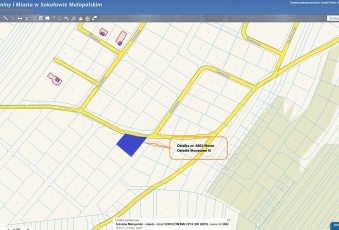 Działka sprzedaż Sokołów Małopolski zaciszna 1073 mkw Działka Sprzedam podkarpackie Sokołów Małopolski -2