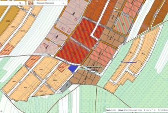 Działka sprzedaż Sokołów Małopolski zaciszna 1073 mkw Działka Sprzedam podkarpackie Sokołów Małopolski -3