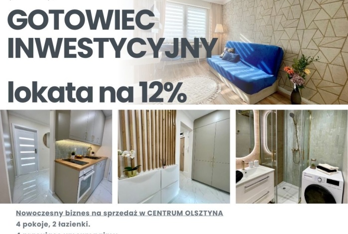 Mieszkanie na sprzedaż w Olsztyn Kortowo Korczaka o powierzchni 49 mkw