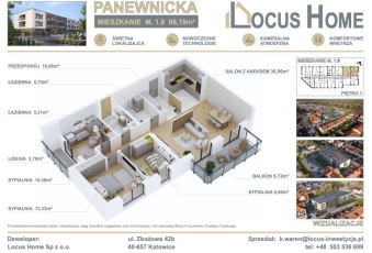 Mieszkanie na sprzedaż Katowice  834772