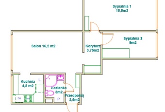 Mieszkanie sprzedaż Konin Glinka-Osiedle 55 mkw Mieszkanie Sprzedam wielkopolskie Konin Glinka-Osiedle-1