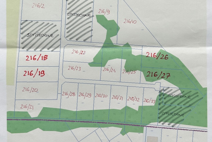 Działka na sprzedaż w Nasielsk   o powierzchni 1600 mkw