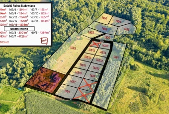 Działka sprzedaż Pasłęk Rogowo 1028 mkw Działka Sprzedam warmińsko-mazurskie Pasłęk -1